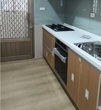 廚房流理台 清洗前