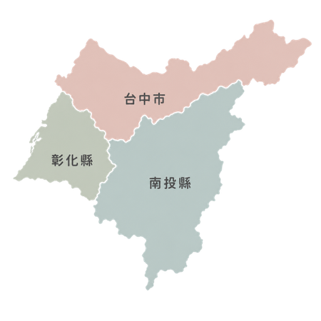 台中市服務地圖